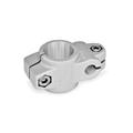 J.W. Winco GN133-B30-B18-2-BL 2-Way Connector Clamp 133-B30-B18-2-BL